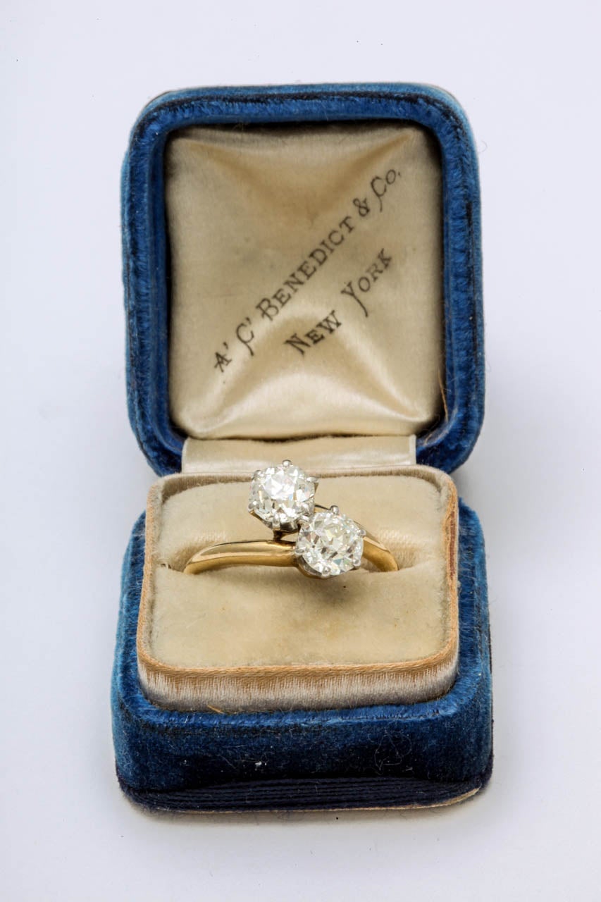 Antique Diamond Ring In Excellent Condition In New York, NY