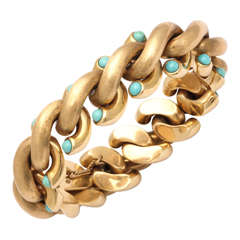 Weingrill Turquoise Gold Bracelet Weingrill Turquoise Gold Bracelet