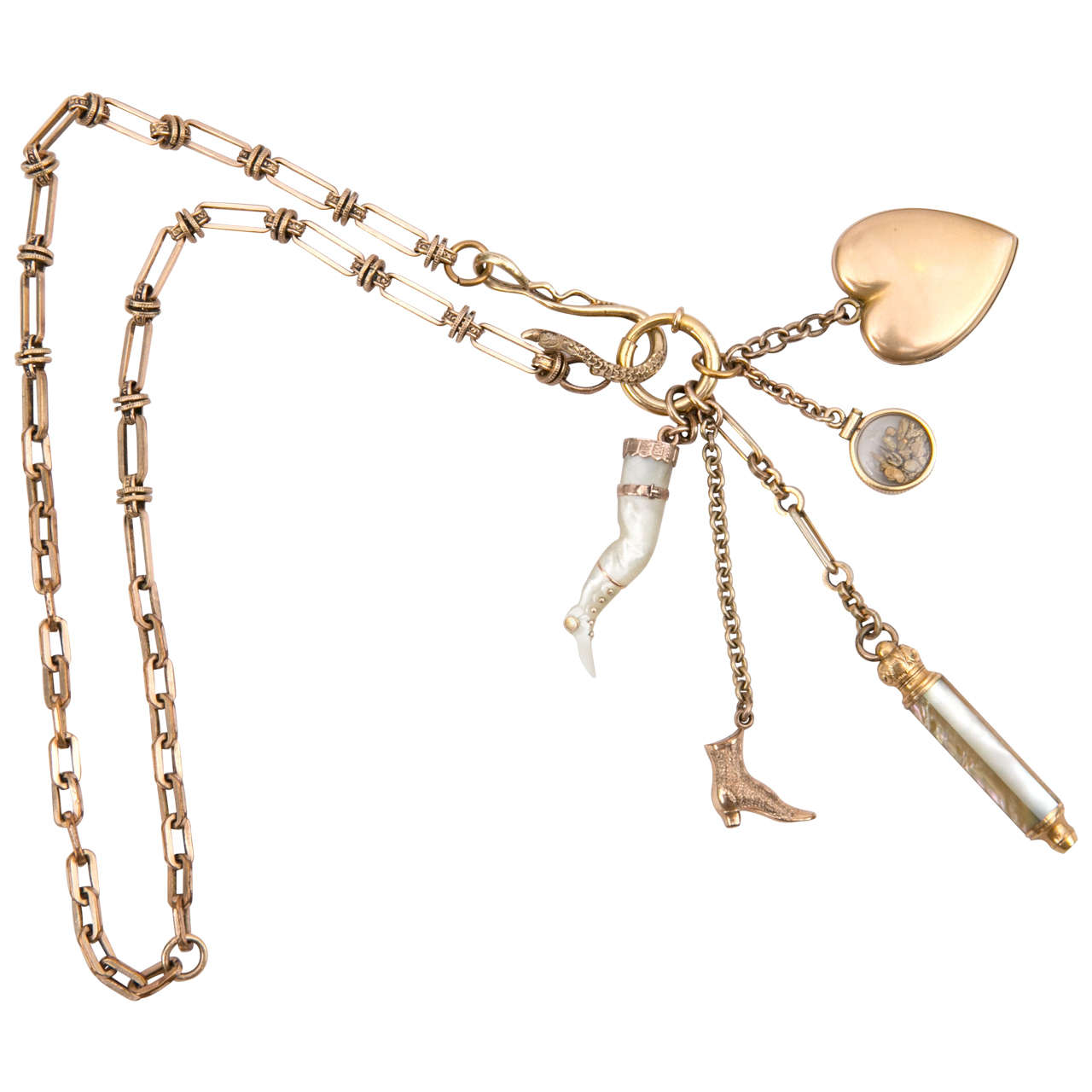 Gold- Filled Victorian Necklace Assemblage