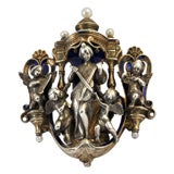 « Renaissance » brooch by Froment Meurice