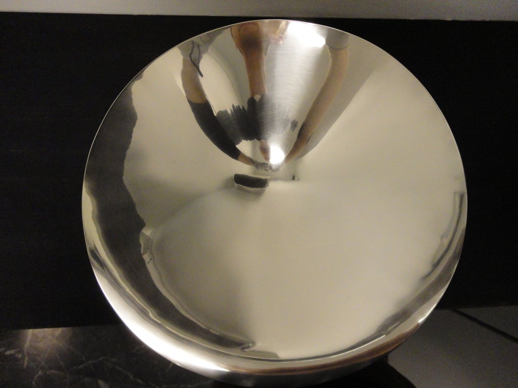 New Large Henning Koppel GEORG JENSEN Silver Bowl #980A 2