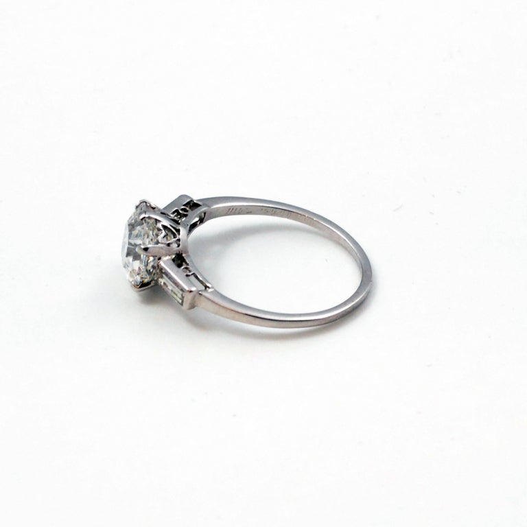 Asscher Cut Diamond Ring In New Condition In London, GB
