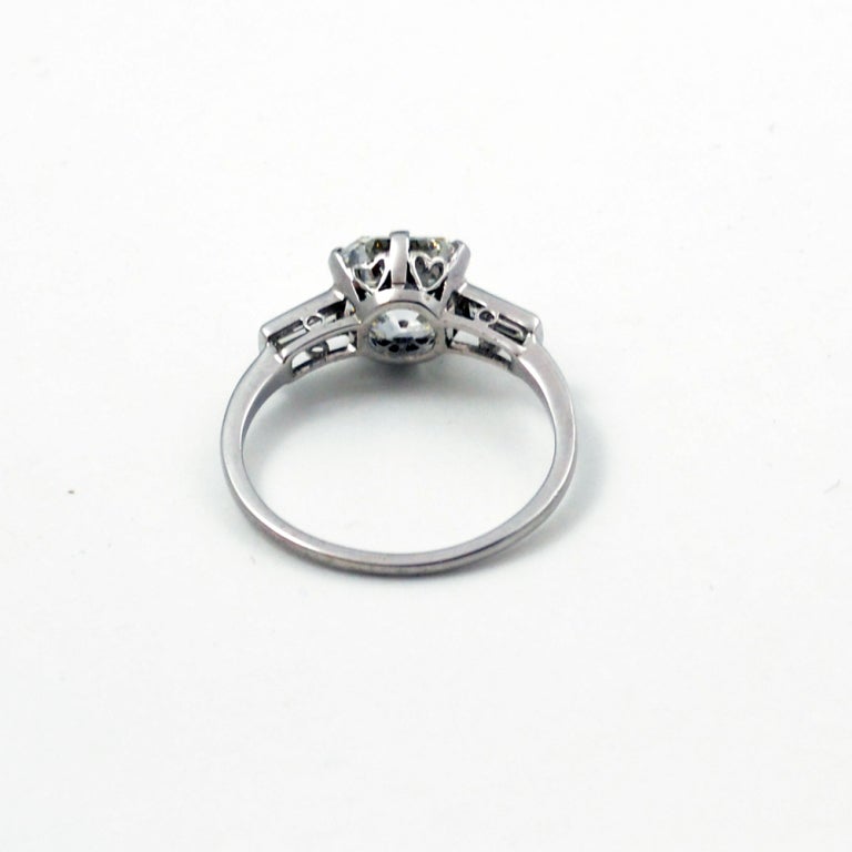 Women's Asscher Cut Diamond Ring