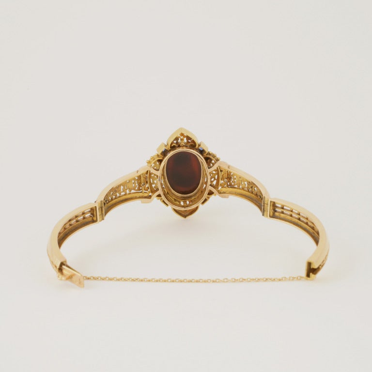 Women's French Antique Renaissance Revival Cameo Bracelet