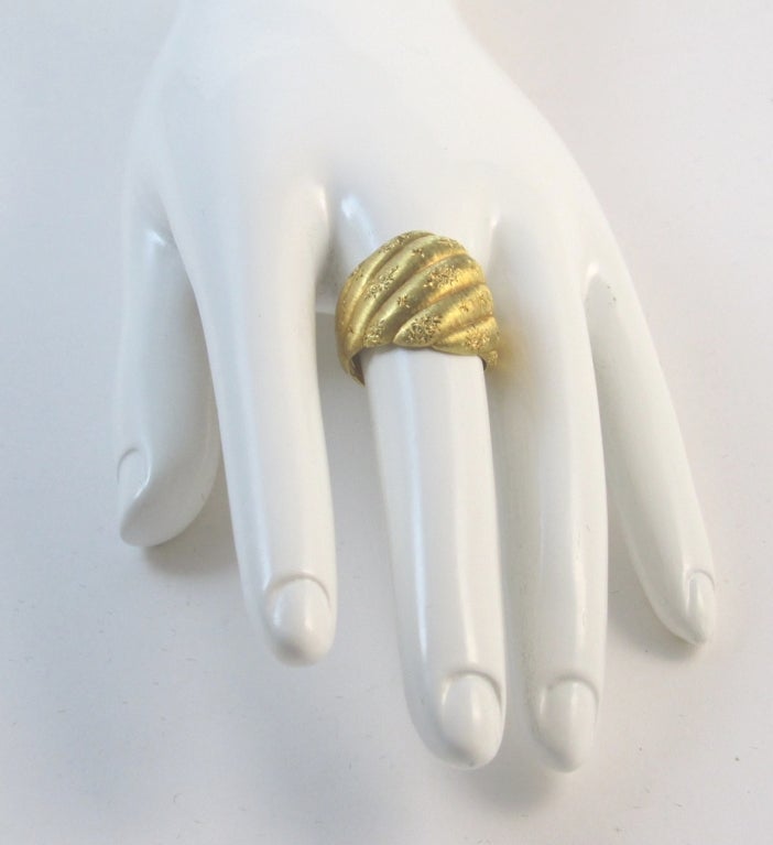 Women's Buccellati Gold Leaf Ring