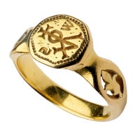 Renaissance Merchant's Ring
