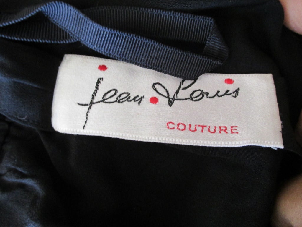 Jean-Louis Couture Custom 1959 Column Gown 2