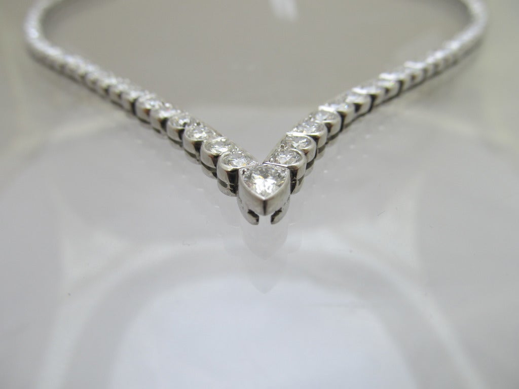 Women's Van Cleef & Arpels 'Symphony' Diamond Necklace