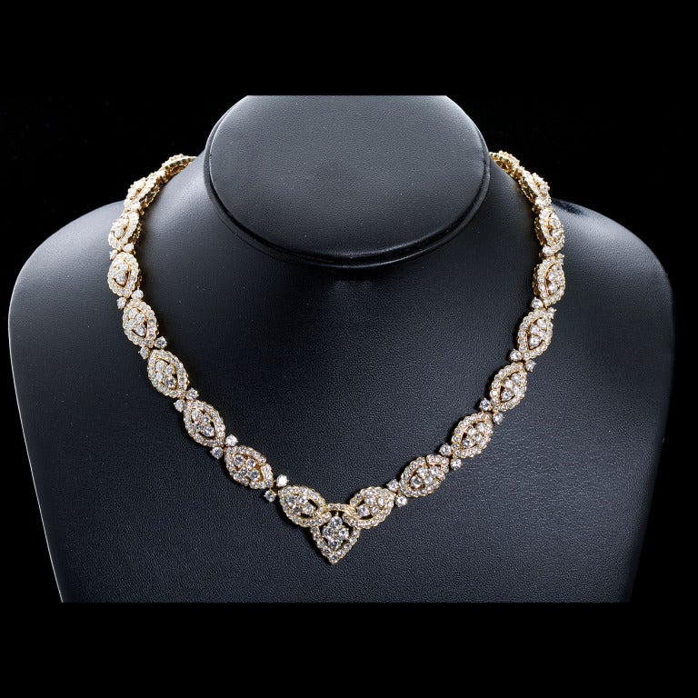 Van Cleef & Arpels Diamond Convertible Necklace In Excellent Condition In Lakewood, NJ