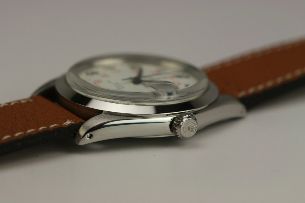 TUDOR Stainless Steel Prince Oysterdate Wristwatch circa 1970s 1