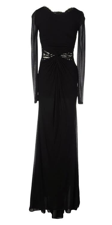 New Emilio Pucci Embellished Black Lace Gown In New Condition In Montgomery, TX
