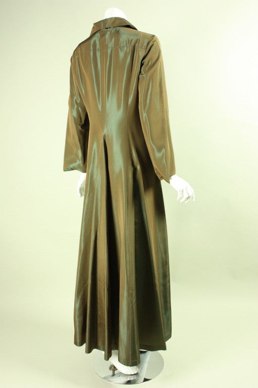 Brown Kenzo Sharkskin Dress, 1990s  For Sale