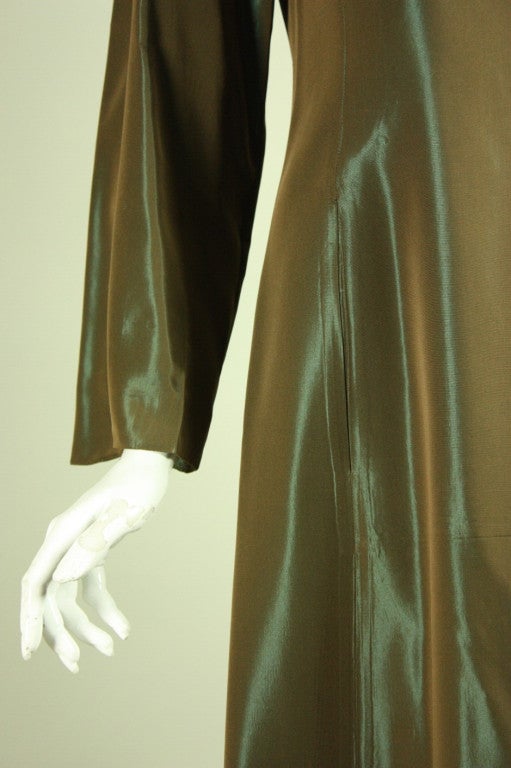 Kenzo Sharkskin Dress, 1990s  For Sale 1