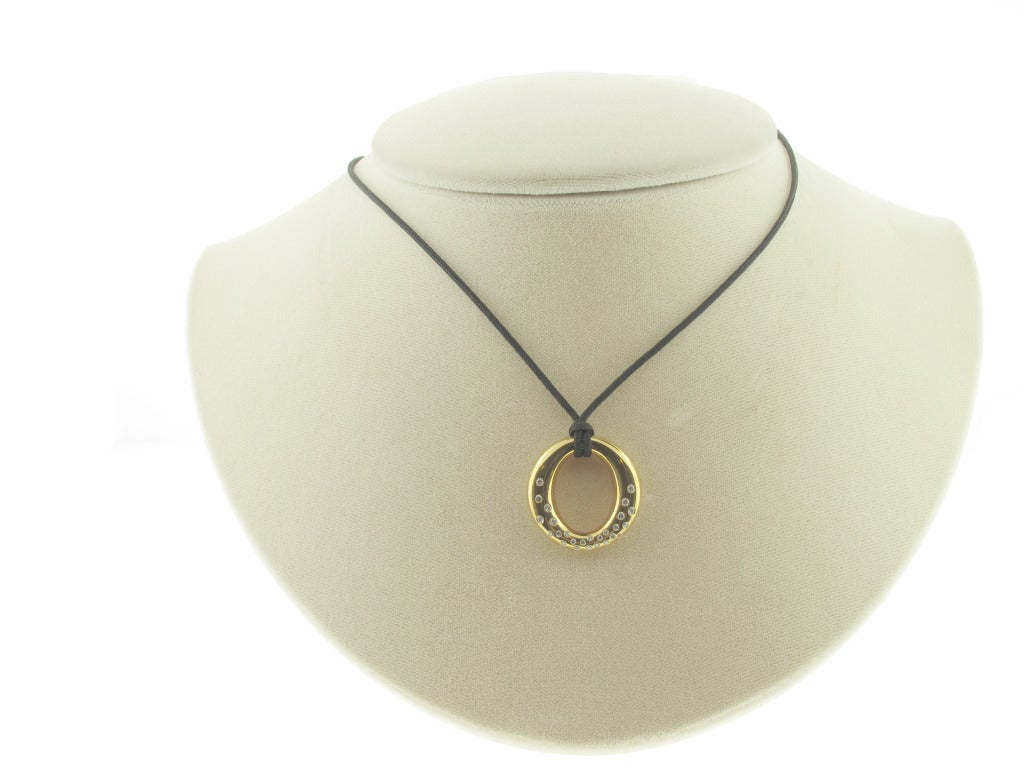 Modern Tiffany & Co. Sevillana Yellow Gold Pendant
