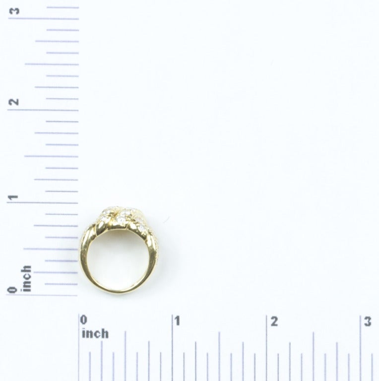 Van Cleef & Arpels Diamond Gold Ring 2