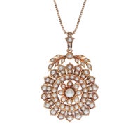 Antique Natural Pearl Yellow Gold Victorian Pendant/Brooch Antique Natural Pearl Yellow Gold Victorian Pendant/Brooch