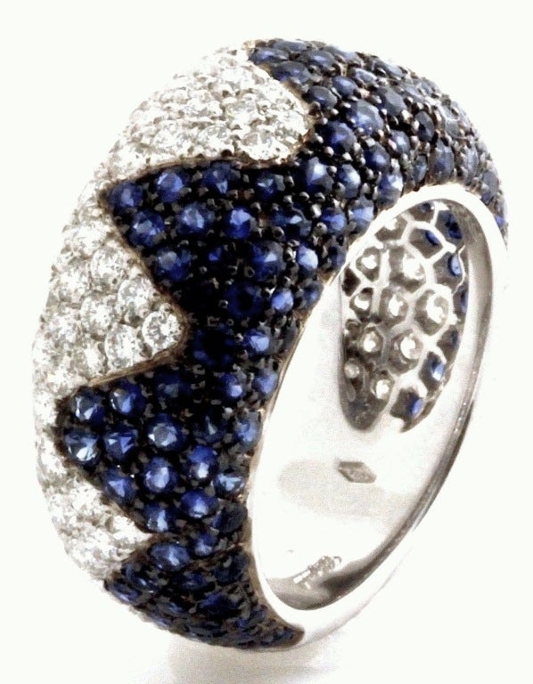 chopard blue diamond ring