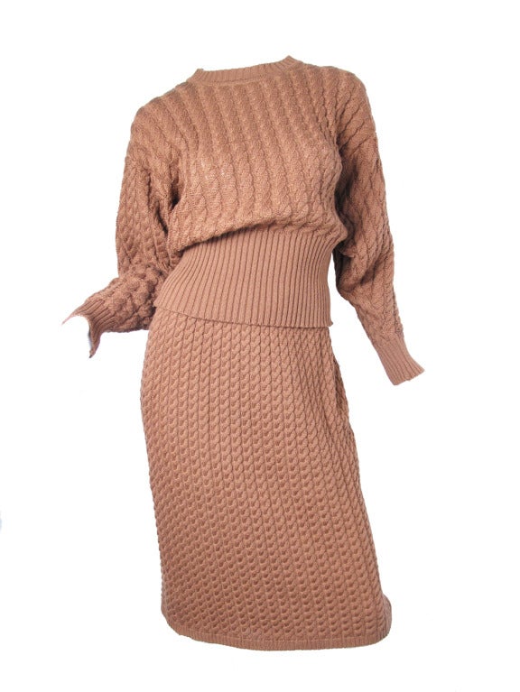 Jaeger knit sweater and skirt 2