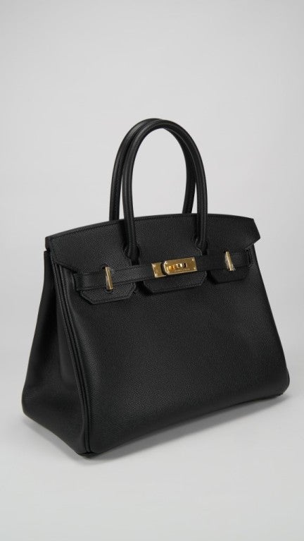 Hermes handbag
Birkin size 30 , Epsom leather and Gold hardware, Black colour
Purchased on April 2014
Original Invoice and packaging
Shipment and Insurance Included 
100%  Safe 
    1. Sold by company with invoice,
    2. Secured payment to