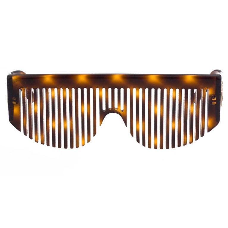 Chanel Comb Sunglasses For Sale