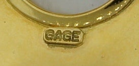 ELIZABETH GAGE Mobe Pearl & Yellow Gold Necklace 6
