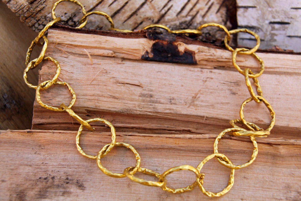 Gold Loop Necklace