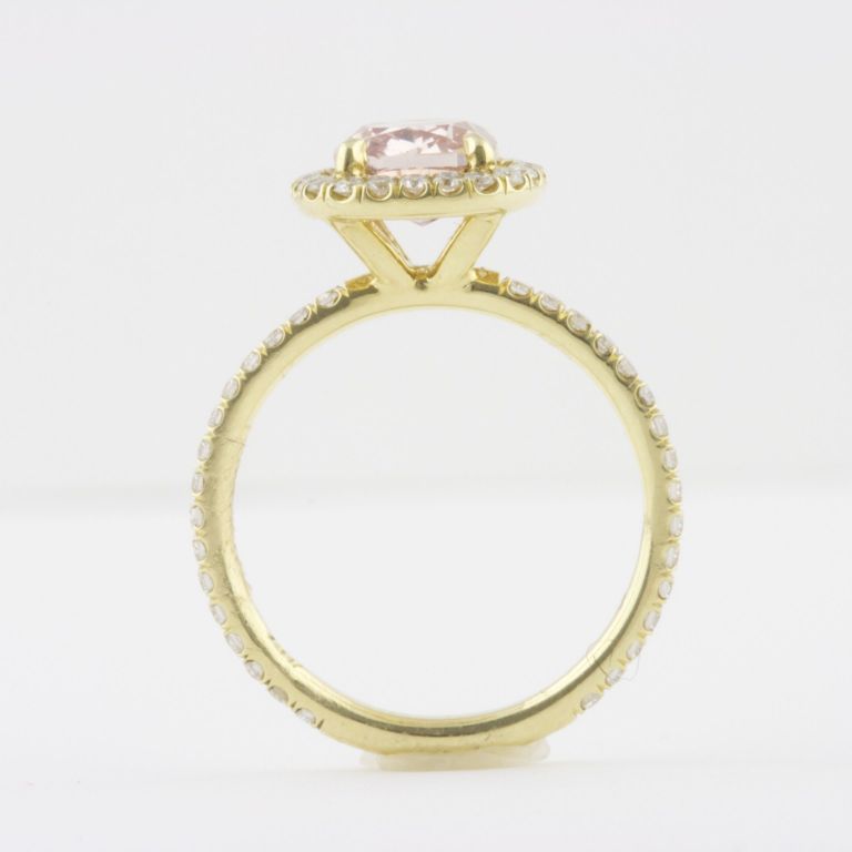 Fancy Pink Diamond Ring 2