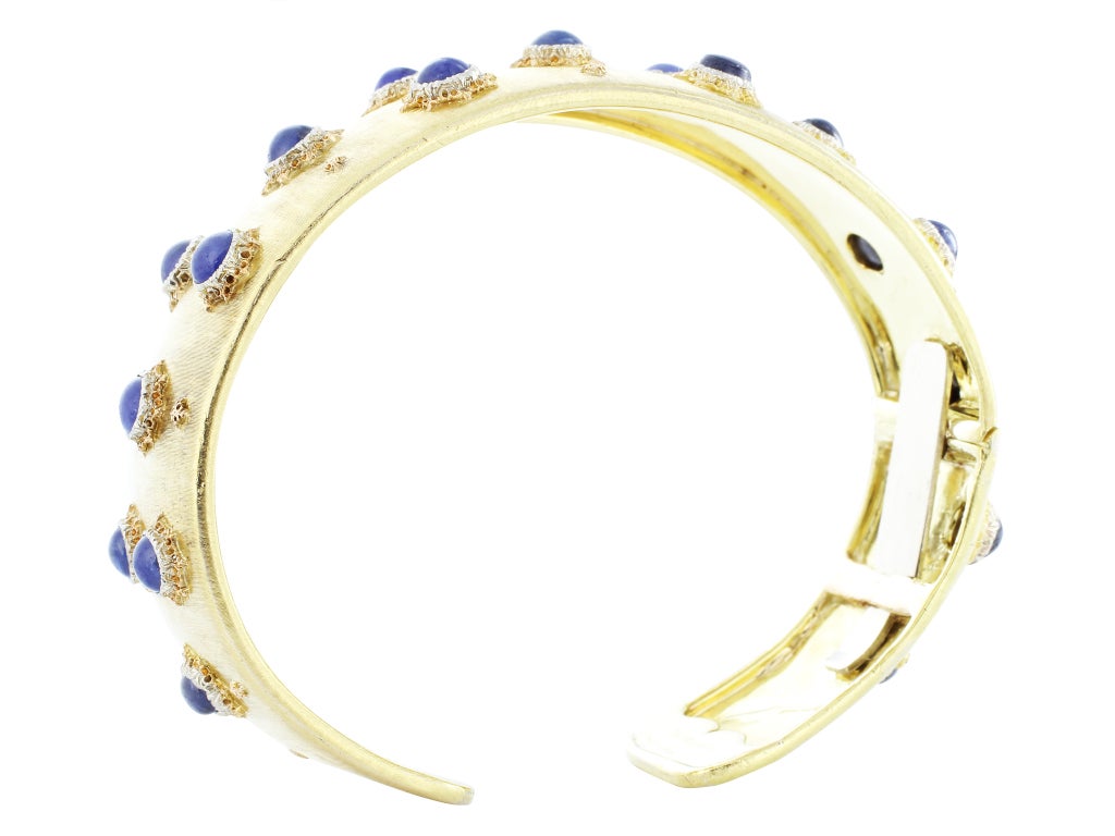 Women's BUCCELLATI Gold & Sapphire Bracelet