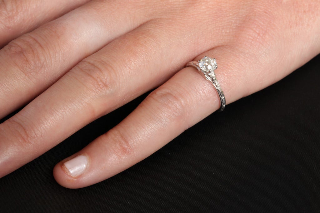 Delicate Lady Diamond Engagement Ring 1