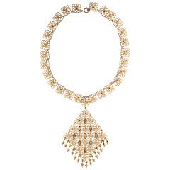 Delicate Filigree Necklace 6
