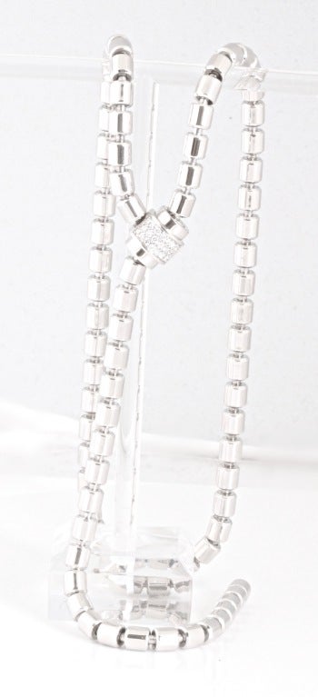 PIAGET Diamond Gold Adjustable Necklace For Sale 5