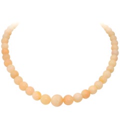 Magnificent Graduated Opal Bead Stand with Diamond Clasp 5