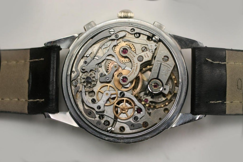 Girard-Perregaux Stainless Steel Chronograph Wristwatch  1