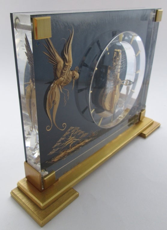 Women's or Men's JAEGER-LECOULTRE Bird of Paradise Desk Timepiece