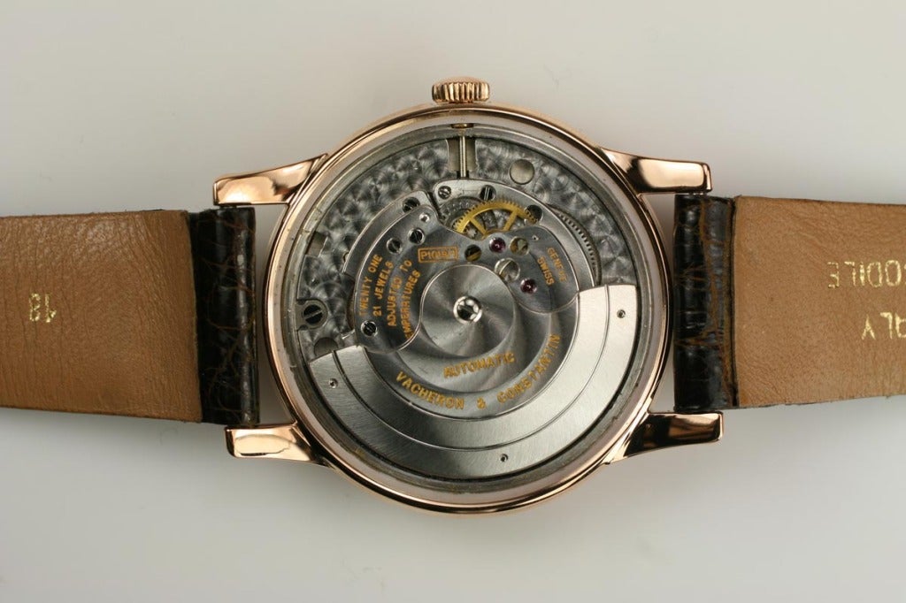 Men's VACHERON & CONSTANTIN Rose Gold Automatic Ref 6038