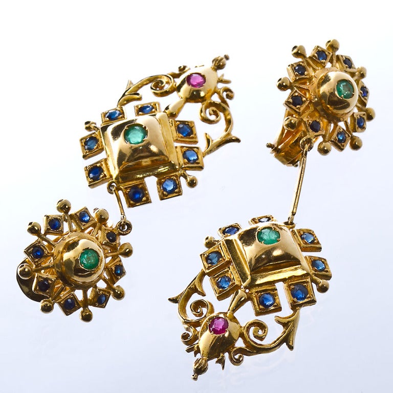 LALAOUNIS Byzantium Dangle Earrings 2
