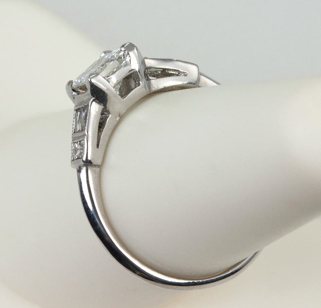 Asscher Cut Diamond Ring For Sale 2