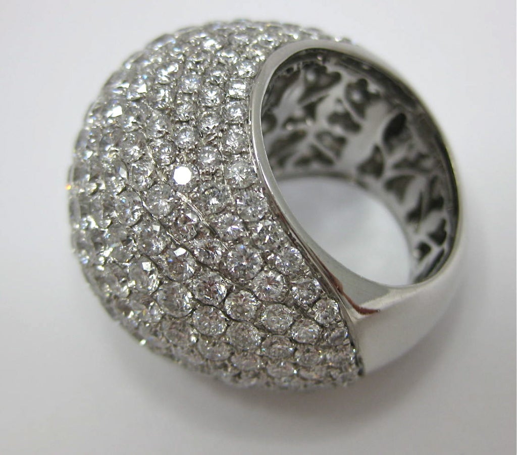 Diamonds Pave Dome RIng