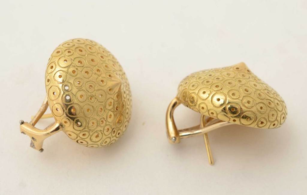 Pedro Boregaard Gold Earrings 1