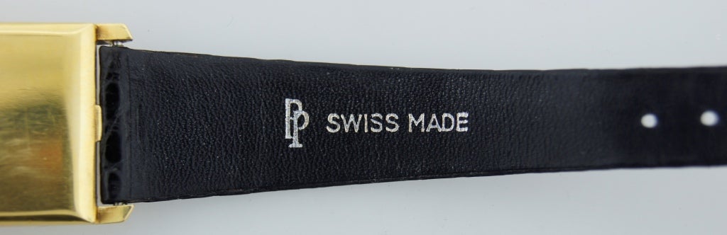 Verkauft von by Yard Gelbgold Handaufzugs-Armbanduhr von Patek Philippe, ca. 1930er Jahre im Angebot 6