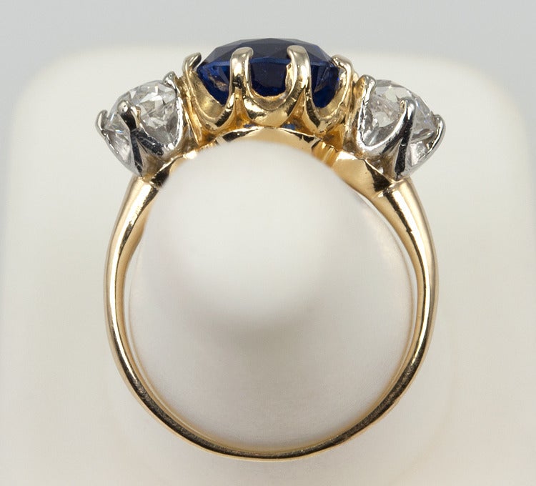 Tiffany Victorian Sapphire Diamond Ring 5