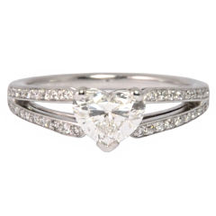 A Gorgeous Heart-Shaped Diamond Ring