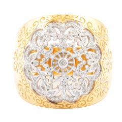 Lovely "Snowflake" Ring