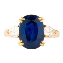 Royal Blue Sapphire Ring