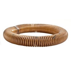 HARRY BERTOIA Bronze Bangle Bracelet (1970's)