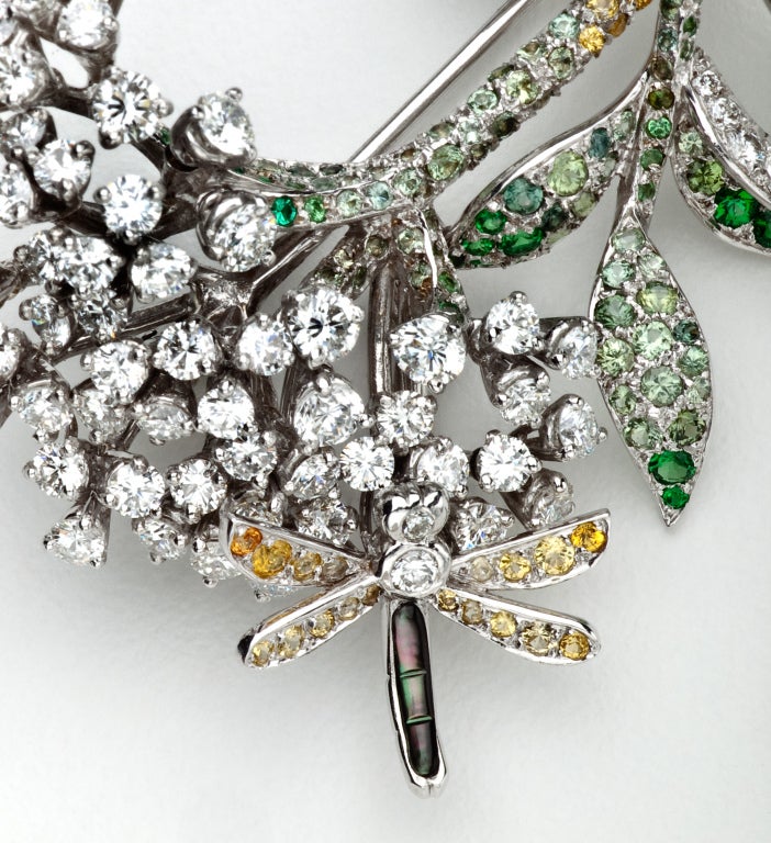 CHRISTIAN DIOR by Victoire de Castellane Flower Brooch