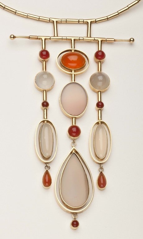 wendy ramshaw gold necklace