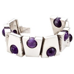 ANTONIO PINEDA "Trapezoid" Bracelet (1950's)