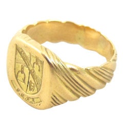 Gold Signet Ring