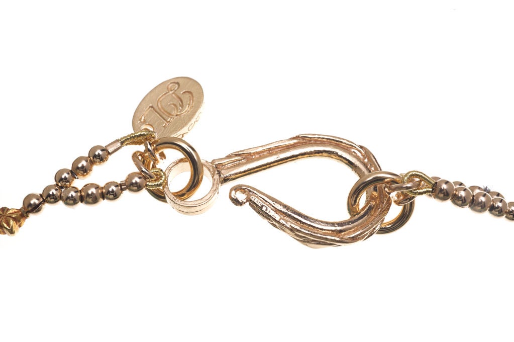 Women's 191 Carat Amethyst Gold Pendant Necklace For Sale